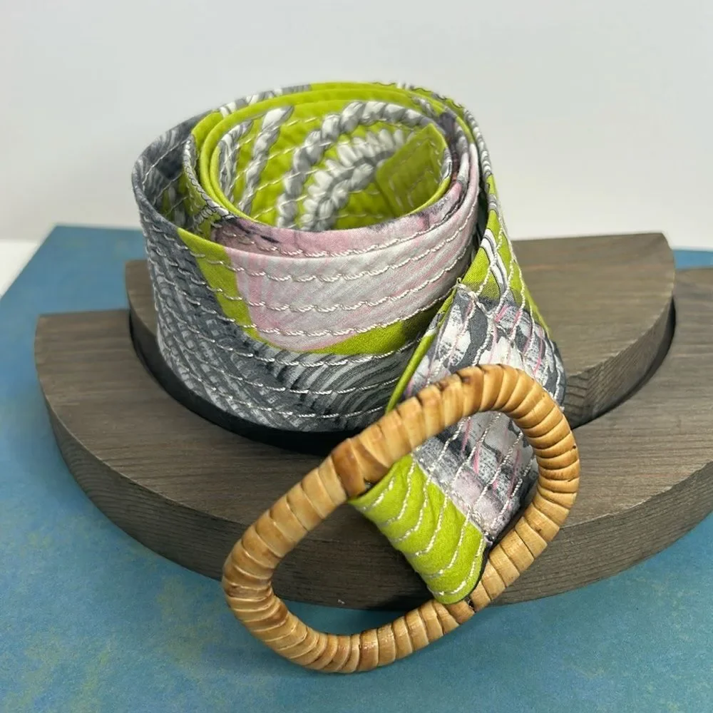 J Crew New With Tag Fabric Belt Size SM